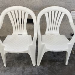White chairs