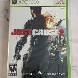 Just Cause 2 For Microsoft Xbox 360 Video Game 