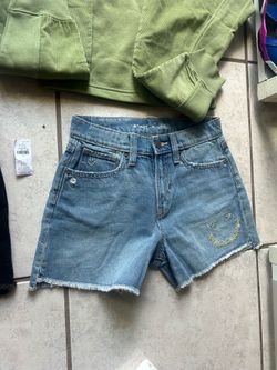girl shorts with tags size 14 and size 16