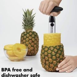 Pineapple Peeler, Stainless Steel, Dishwasher Safe 