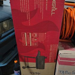Brand New Barrel Charcoal Grill New In Box