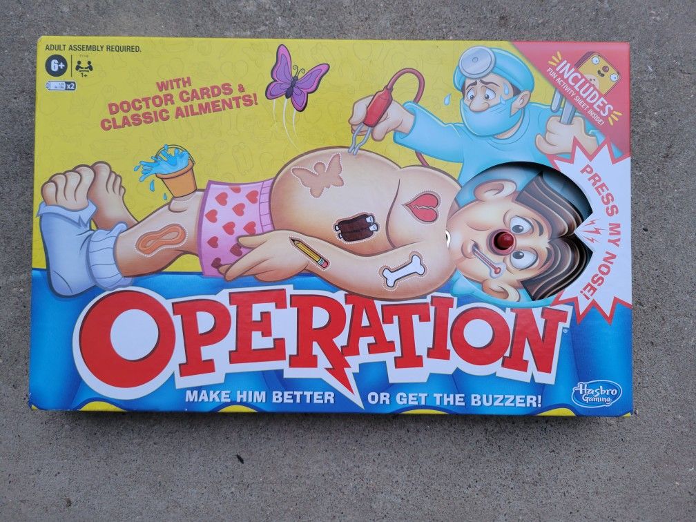 New Operation Board Game