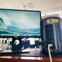 Apple Mac Pro D700 6-Core  Xeon 64GB RAM 1TB SSD AMD FirePro 12GB VRAM OS Monterey