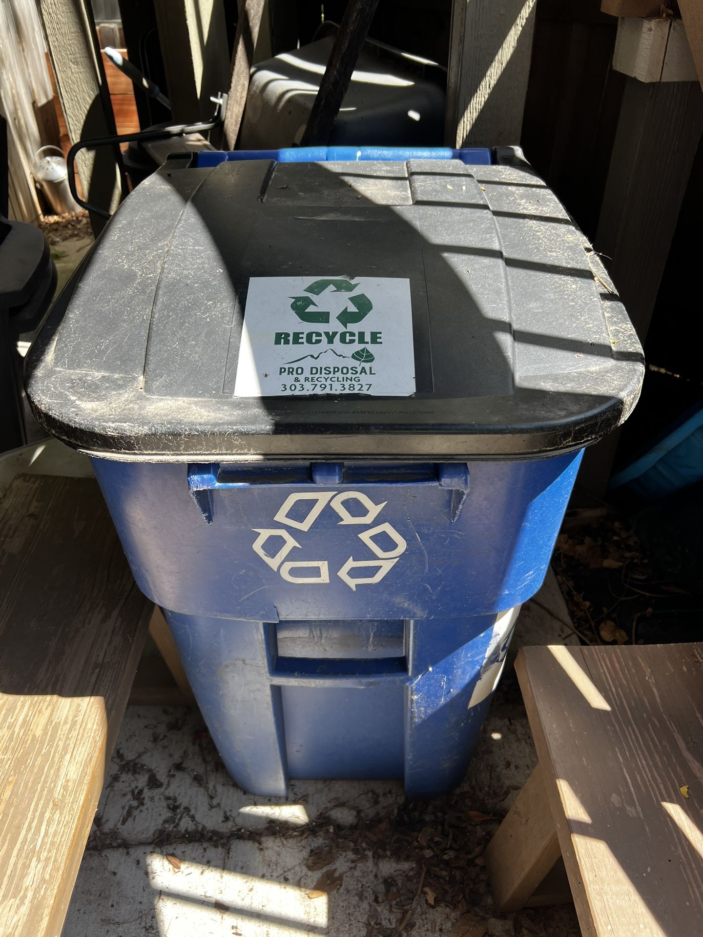 Rolling Recycle Bin