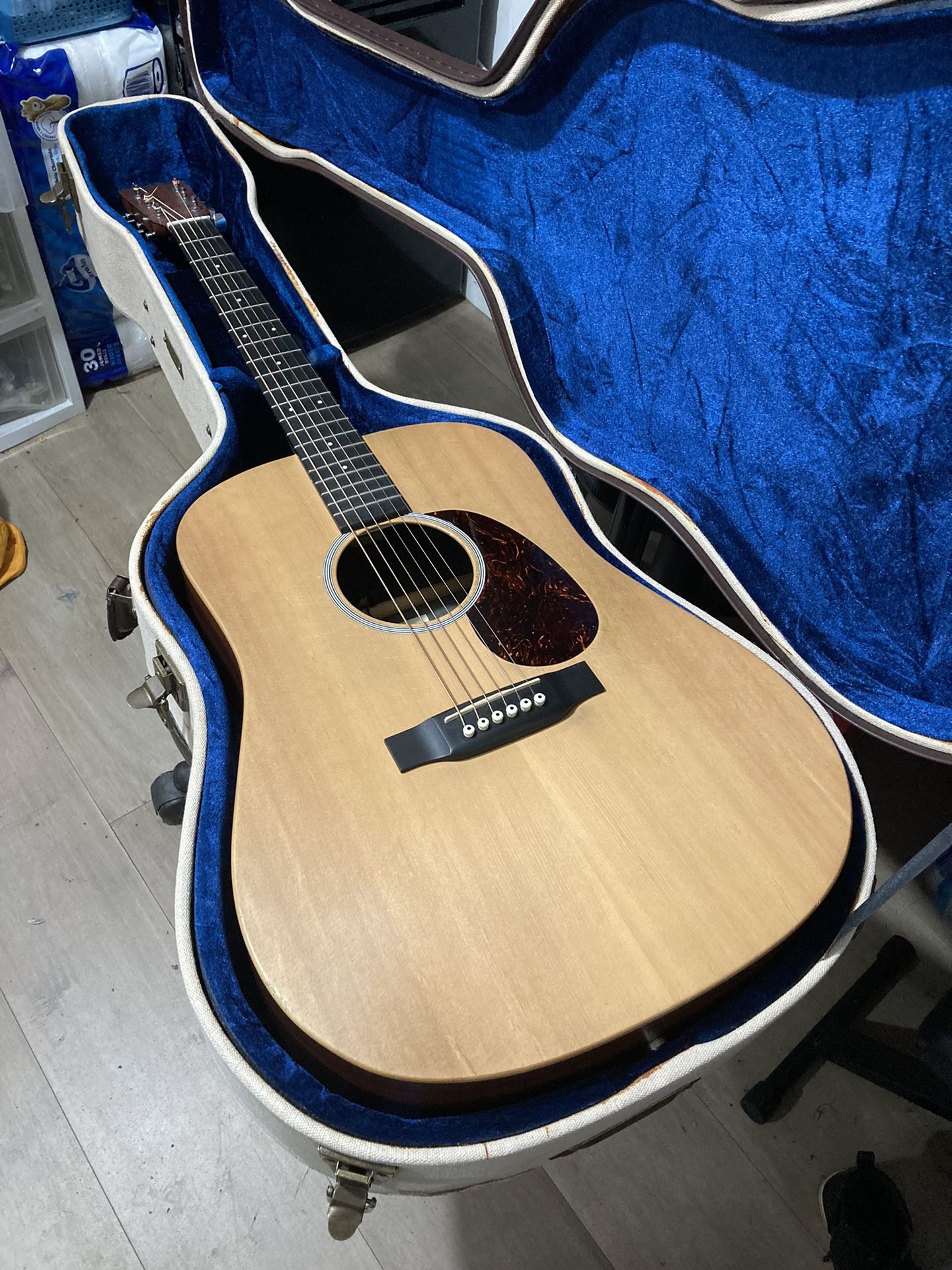 Martin Custom X Series Acoustic Electric Guitar with Hard Case