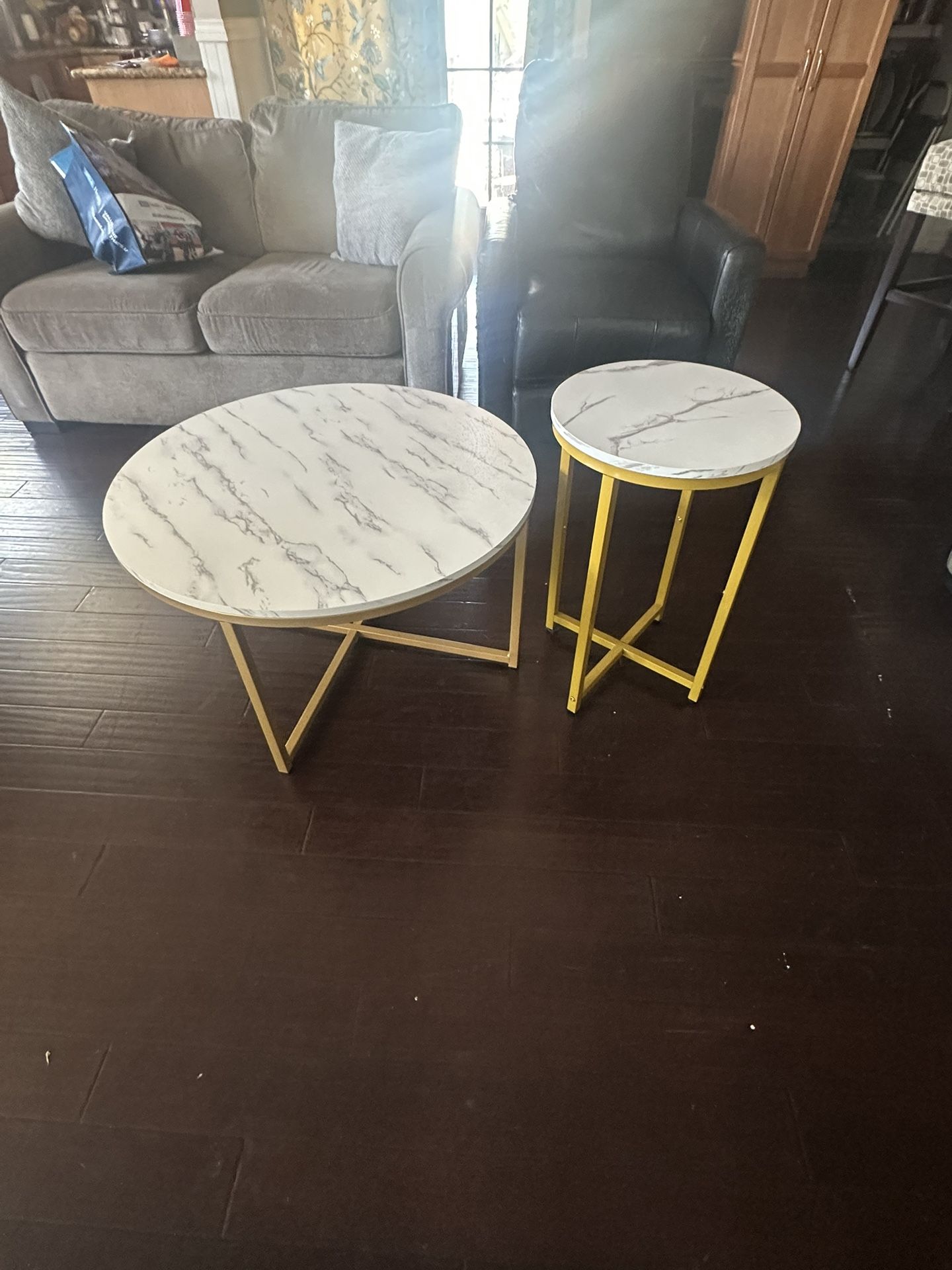 Center Coffee Table & Side Table