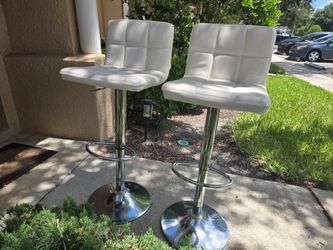 FREE – 2 Adjustable Bar Stools