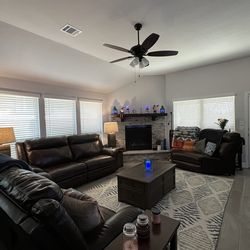 Ashley Leather Sectional