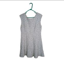 LOFT Sleeveless Peplum A-Line Mini Dress - Size 10