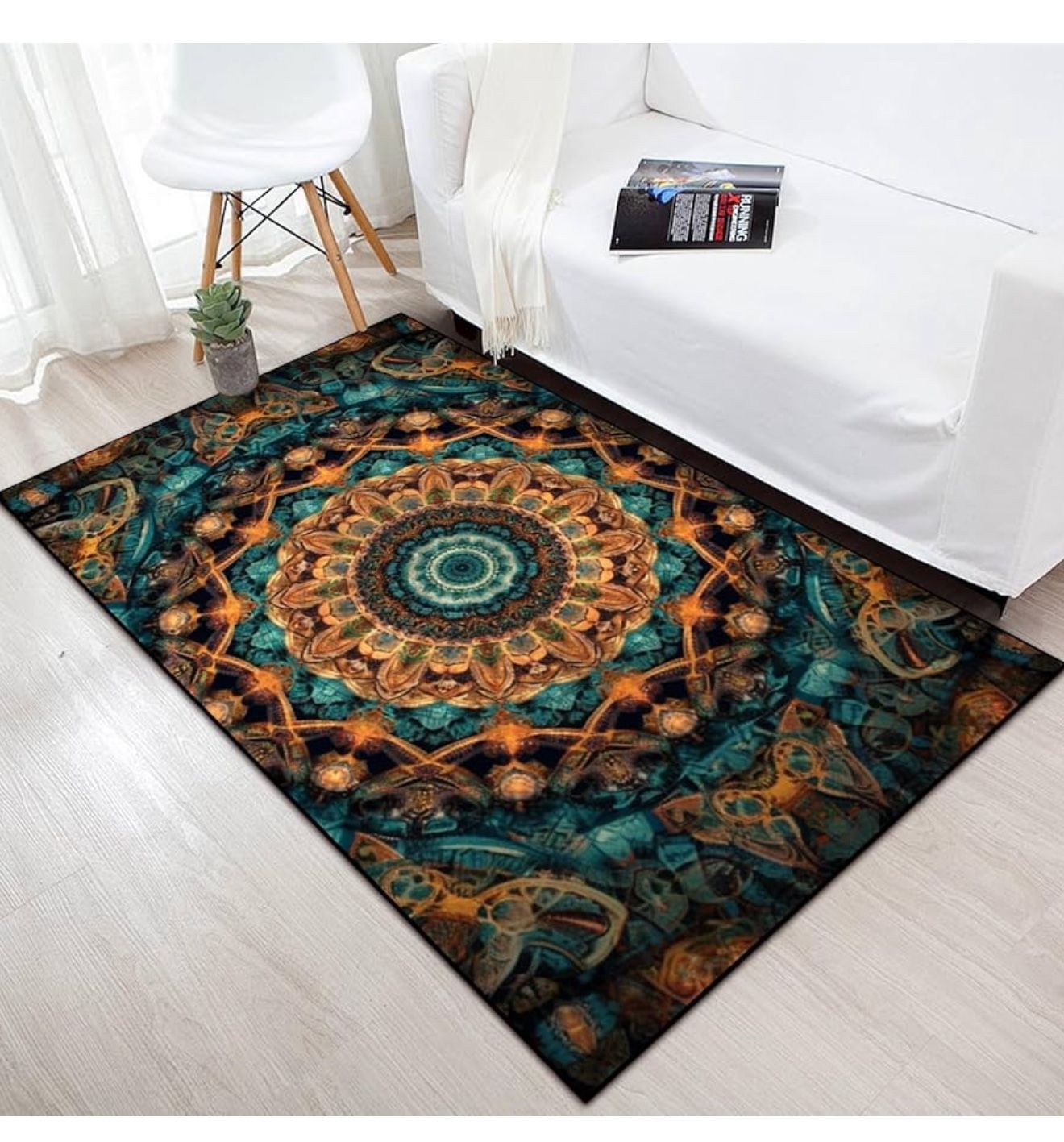 Vintage area rug 3 x 5