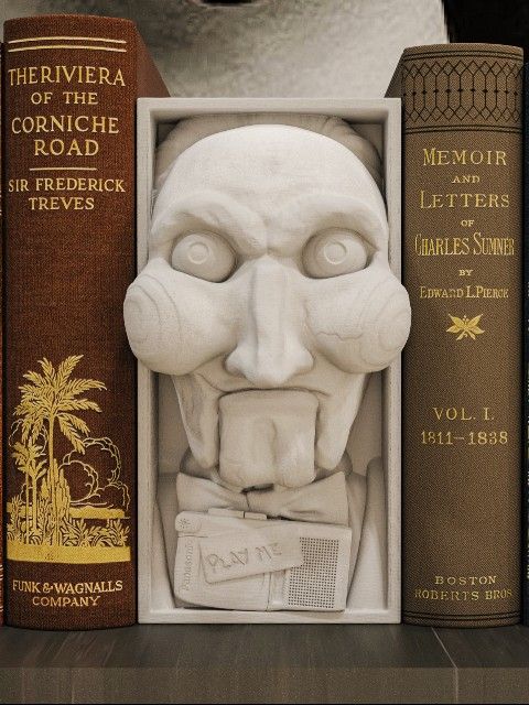 Saw Billy Book Nook Bookend Fantasy Horror Decor Literature Halloween