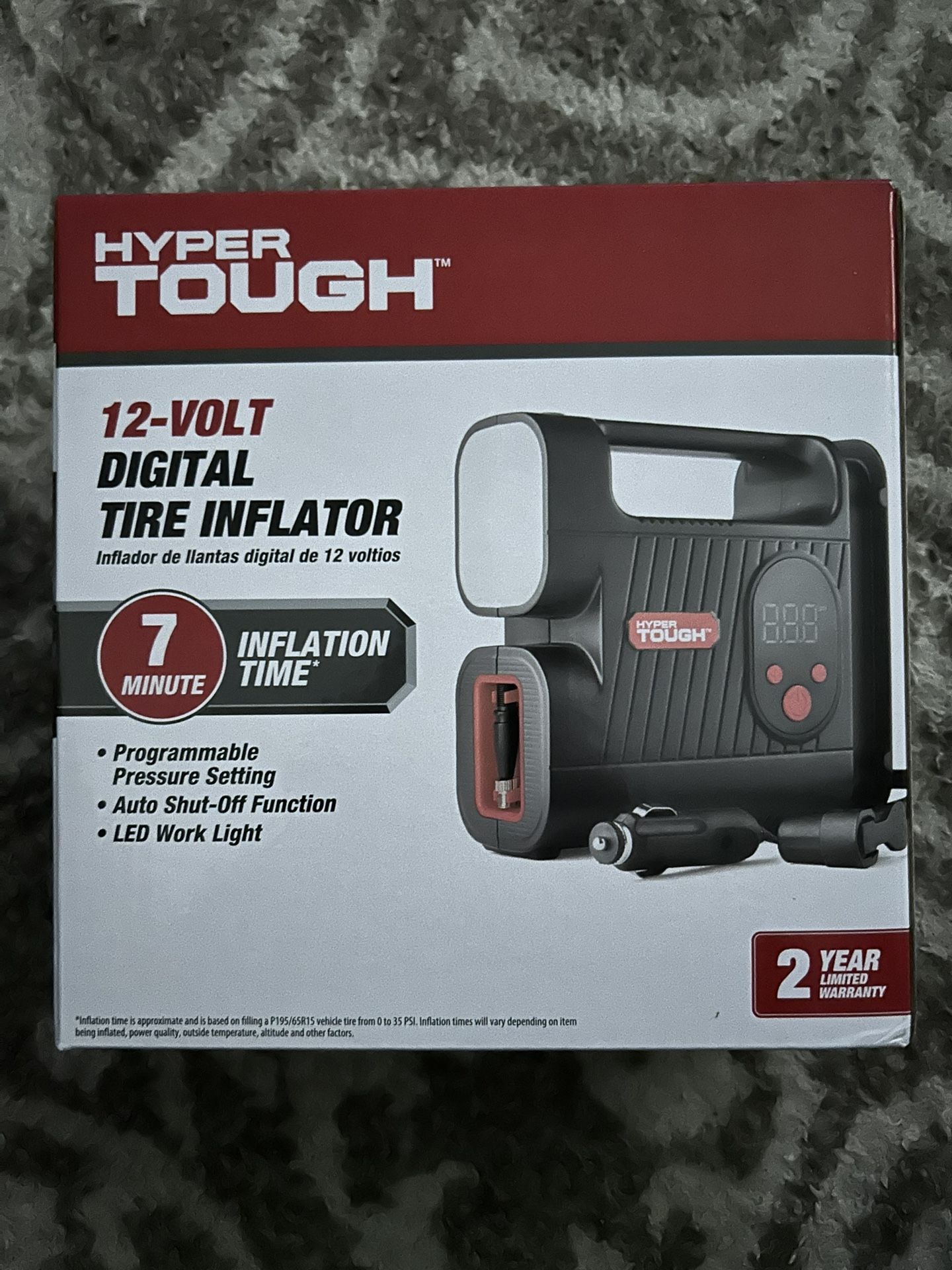Hyper Tough True Inflator