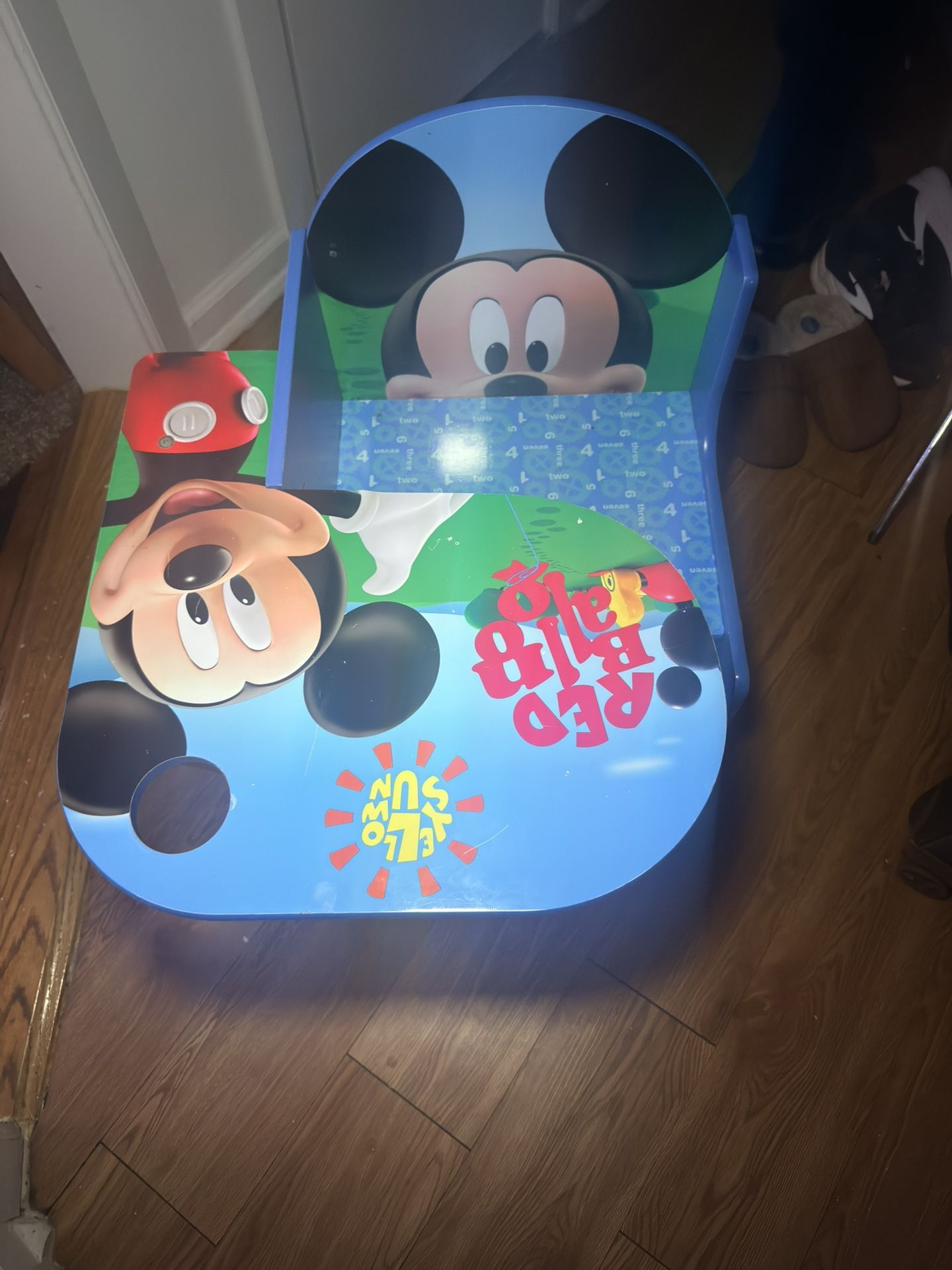 Disney Mickey Mouse Chair Desk For Sale