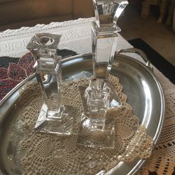 Crystal Candle Holders