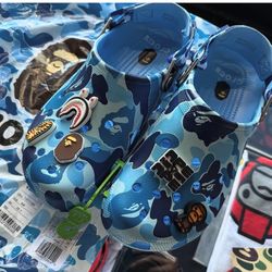 Bape crocs 