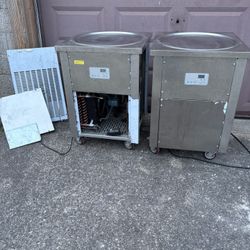 Rolled Ice Cream Machine 