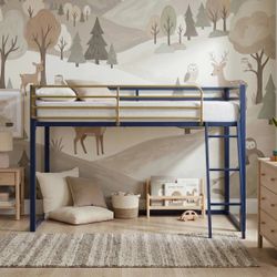 Audreena Twin Metal Platform Loft Bed