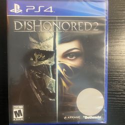 Dishonored 2 For PS4 Resealed