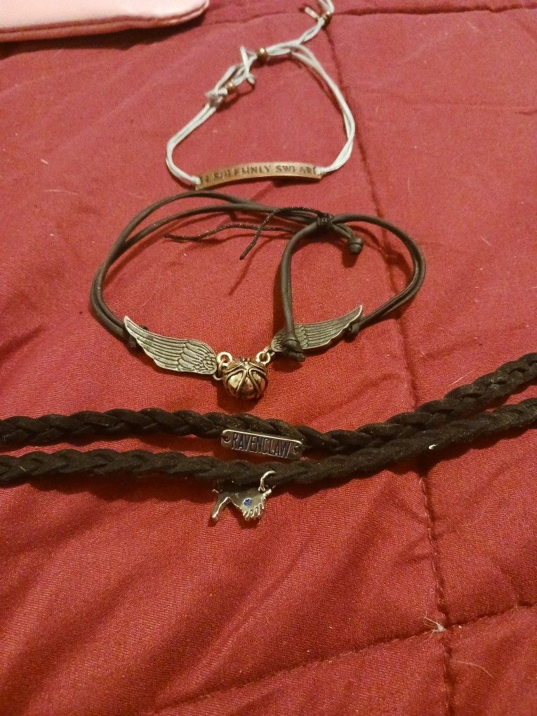 Harry Potter Set Of 3 Bracelets