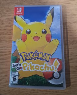 Pokemon Let's go Pickachu