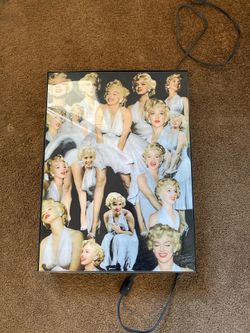 Marilyn monroe light box