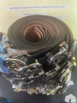 Bulk designer whole sale for resellers belts