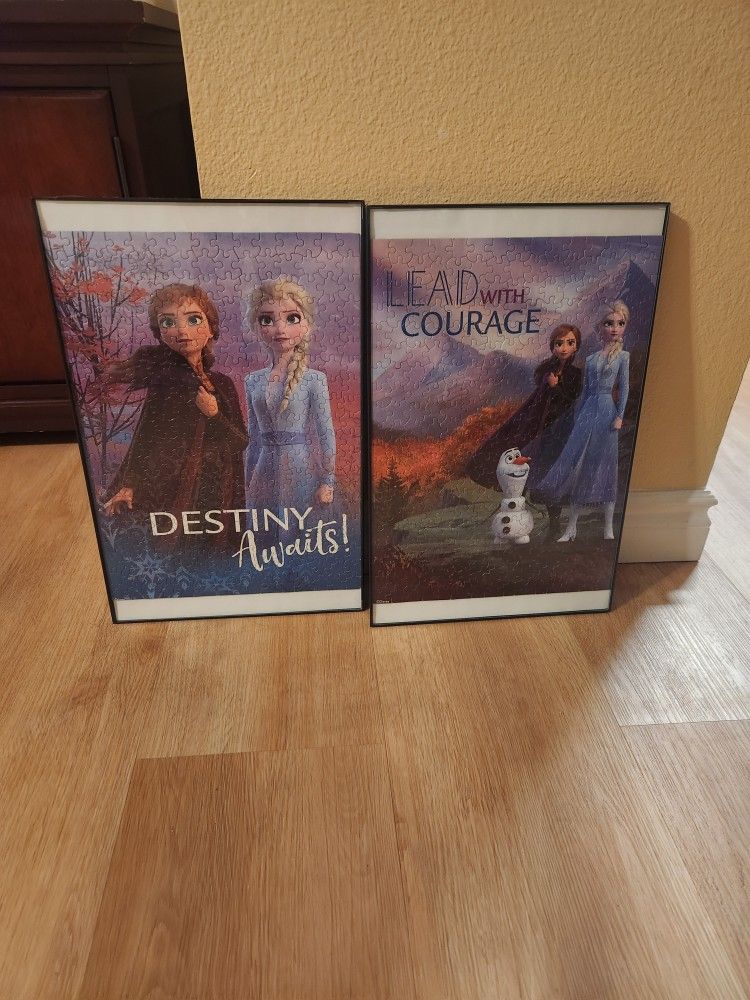 Frozen Puzzle Frame