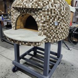 34’ Wood Fired Pizza Oven w/Stand 