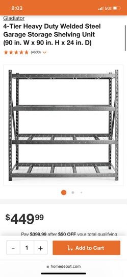 Shelf Heavy Pick Up $200 Each