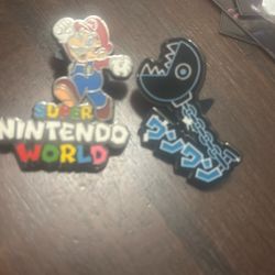 Super Nintendo World Pins 