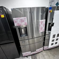 SAMSUNG FRIDGE IN STAINLESS STEEL