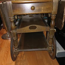 Antique Tea Cart Athens Table