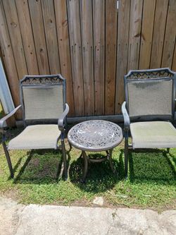 Aluminum Patio Set Used Conditions