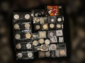 Silver rounds, Slabs and more
