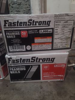 Framing nails