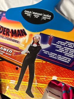 Spider-Gwen Into the Spider-Verse Deluxe Costume Child Medium