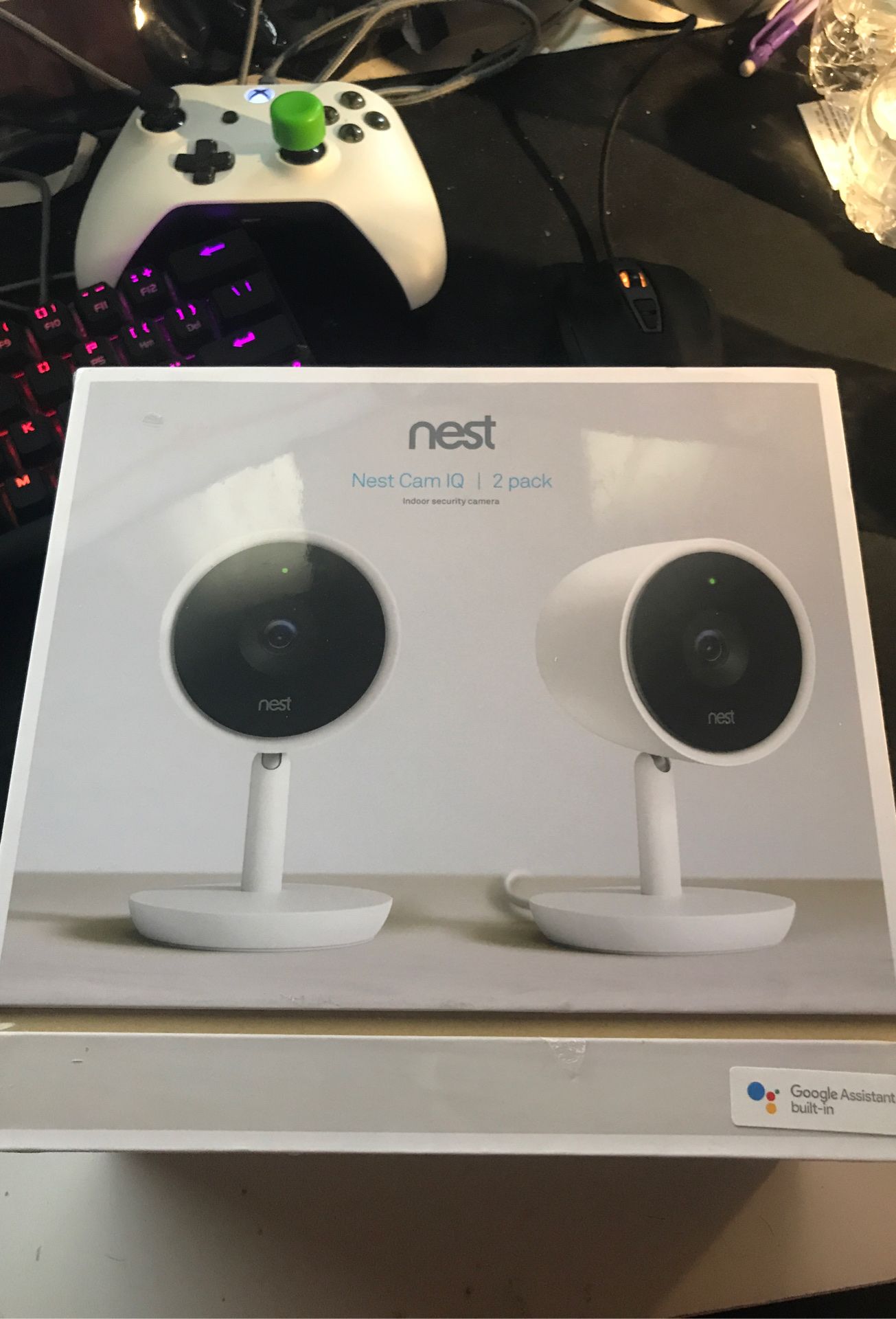 Google Nest Cam Indoor Security 2 pack