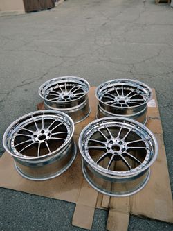 Chrome AG Wheels SR8 - 20x9.5 / 20x11 - 5x114 - RZ34 - Z34