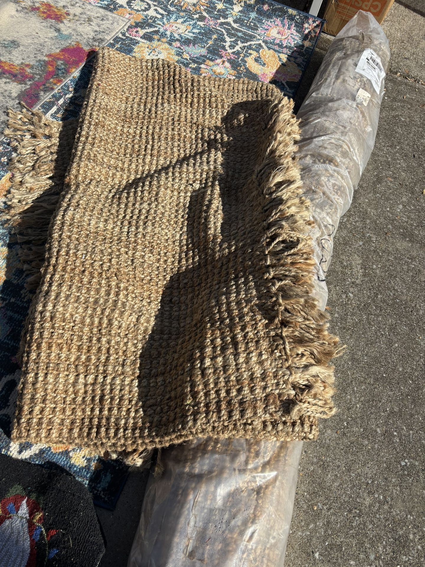 5x7 Jute Rug