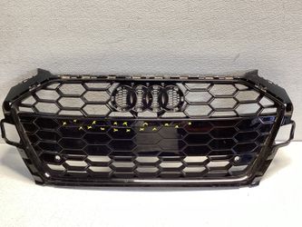 2020 2021 2022 2023 2024 AUDI A4 S LINE GRILLE OEM BLACK