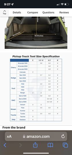Truck Tent Brand New!!