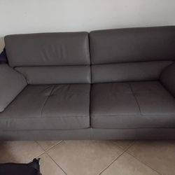 Leather Sofa Practically New