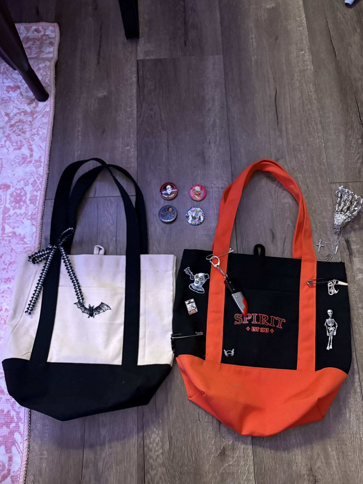 Spirit Halloween Customized Totes
