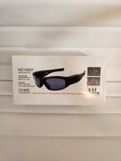 Sunglasses Video Camara