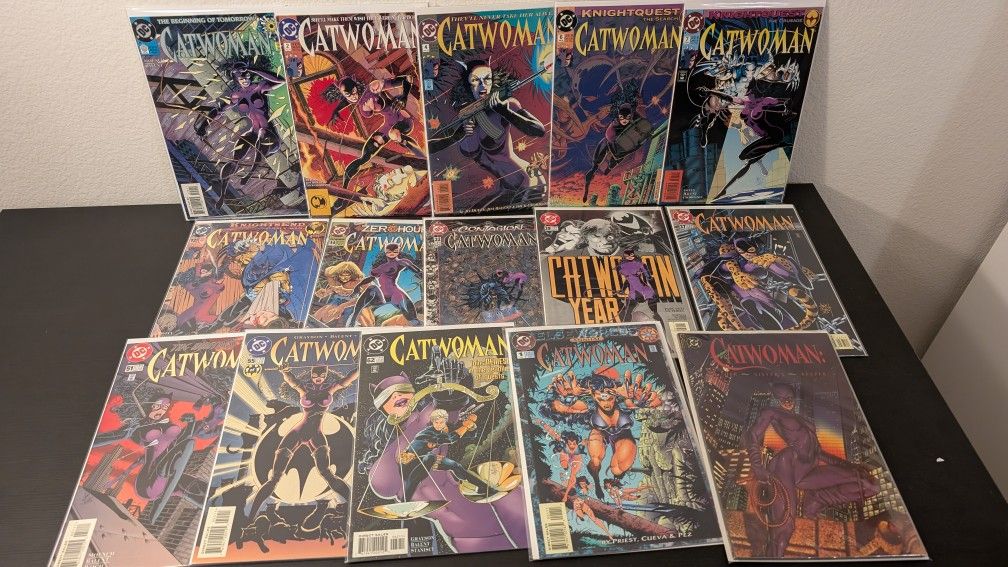 Catwoman Comic Book Collection