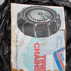 Snow Tire Chains New In Box