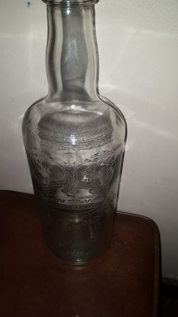 VINTAGE giant smirnoff bottle 70 yrs