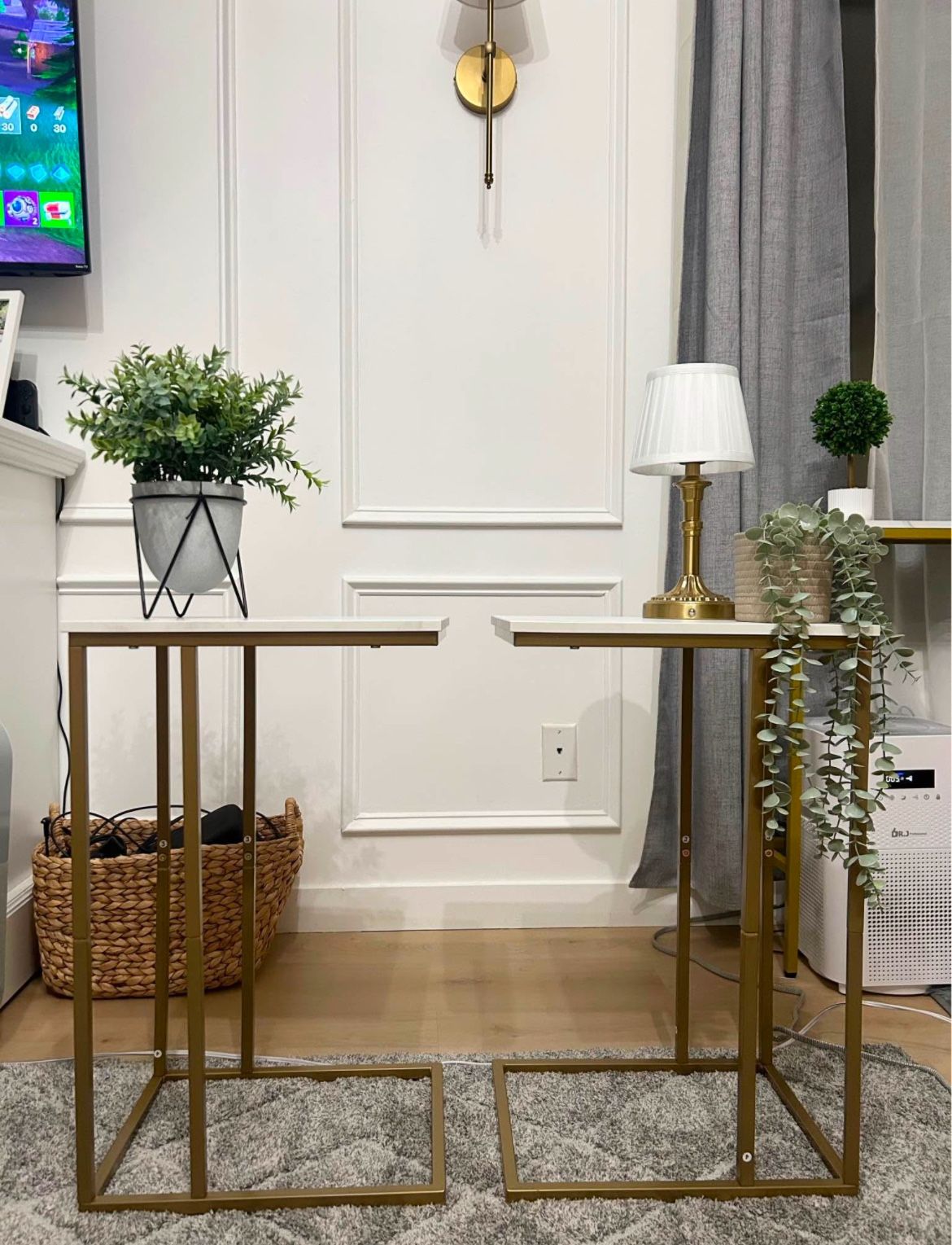 Marble End Table
