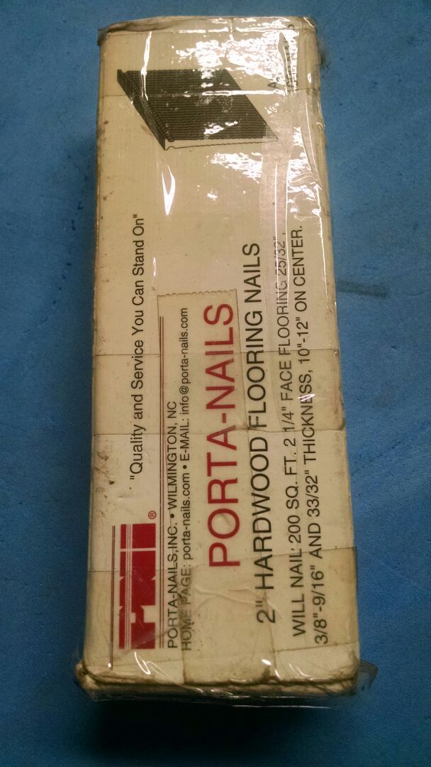 New Porta- Nails 2 " Hardwood Flooring Nails. Made in USA