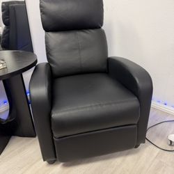 Black Recliner 
